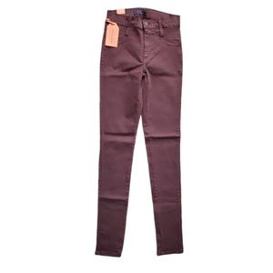 James Jeans Women's Twiggy Black Red Size 26